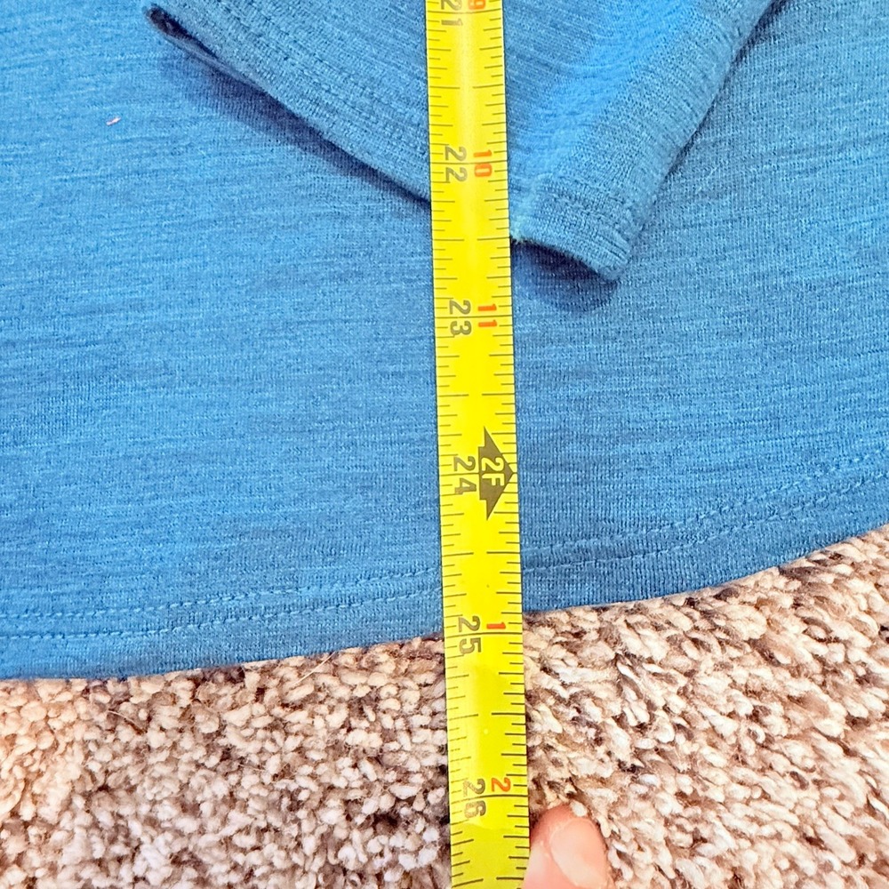 Seg'ments 100% Merino Wool Women S Shirt Long Sleeve Thermal Base Layer Hiking - Picture 3 of 5